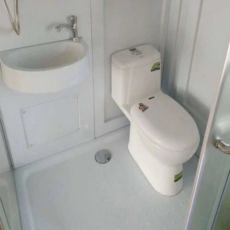 Kit de ducha rectangular de doble deslizamiento Cabina de ducha esmerilada blanca Clearhalo
