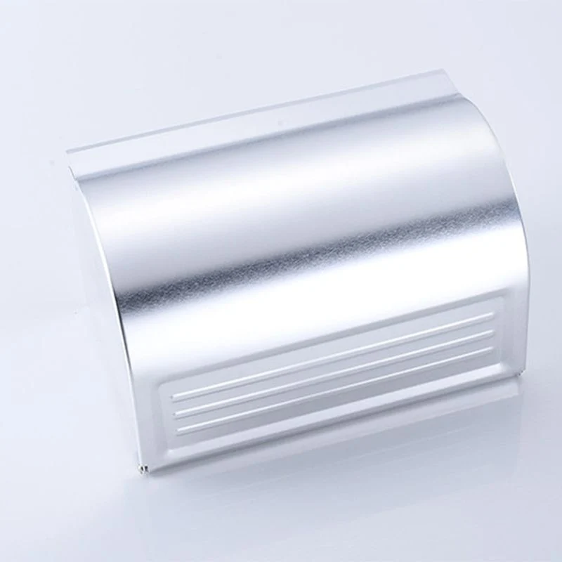 Kit moderno de accesorios de baño con estante de baño y soporte de papel de acero inoxidable Clearhalo