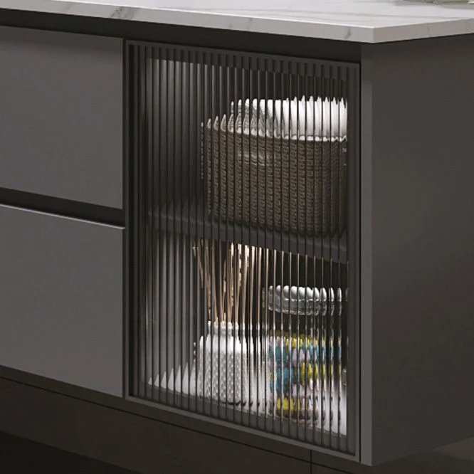 Lavabo de montaje en pared incluido, lavabo de baño, tocador con lavabo con espejo Clearhalo