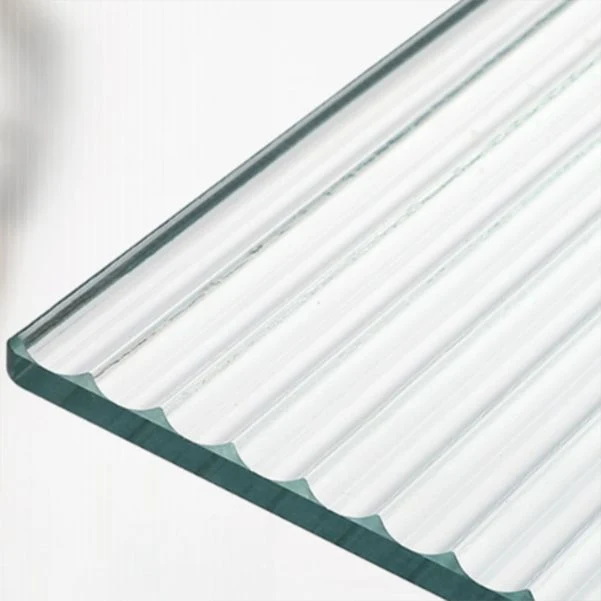 Mampara de ducha de vidrio templado simple semi sin marco con panel fijo Negro Clearhalo