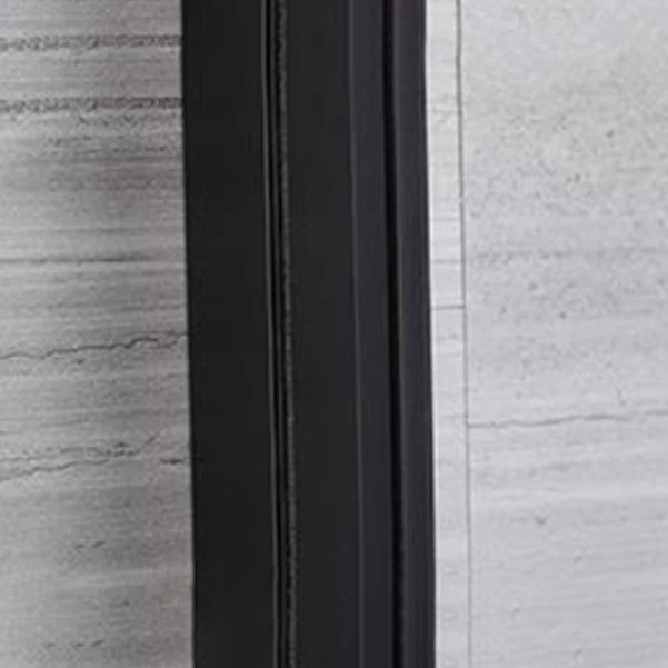 Puerta de ducha plegable con mampara de ducha de vidrio templado semi sin marco Clearhalo