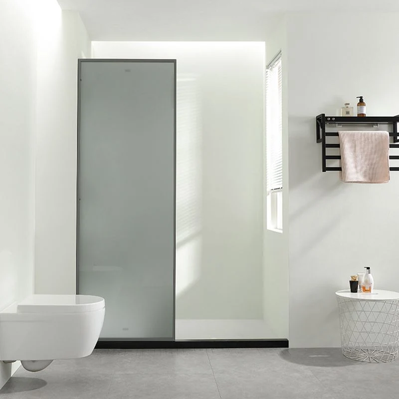 Puerta de ducha templada Puerta de baño de ducha resistente los arañazos enmarcada Clearhalo