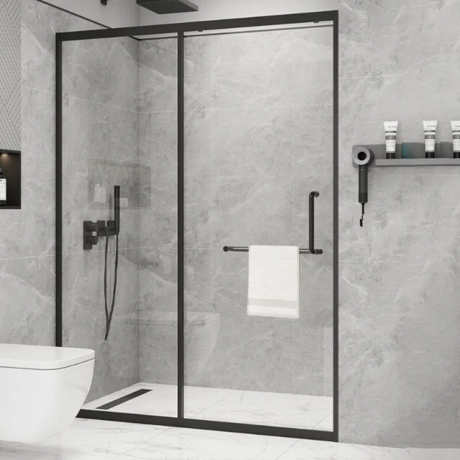 Puerta transparente moderna del baño de la ducha de la ducha de las puertas de la ducha de desplazamiento solas del marco...