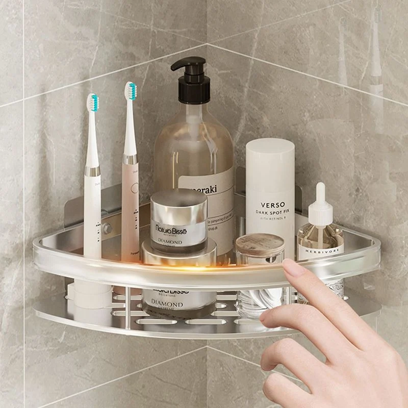 Simplicidad Accesorios de baño Juego de herrajes Estante de baño Kit de accesorios de baño Clearhalo