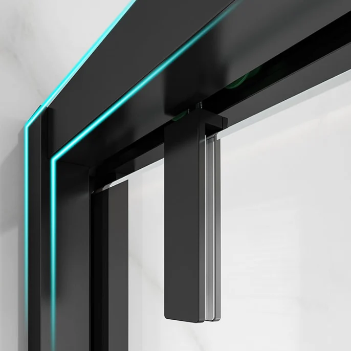 La sola puerta de ducha de desplazamiento del marco 8m m transparente moderó la puerta del baño de la ducha Clearhalo