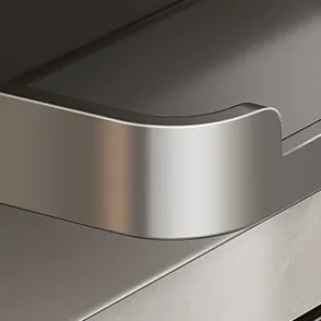 Soporte de papel para kit de accesorios de baño individual de aluminio de estilo moderno Clearhalo