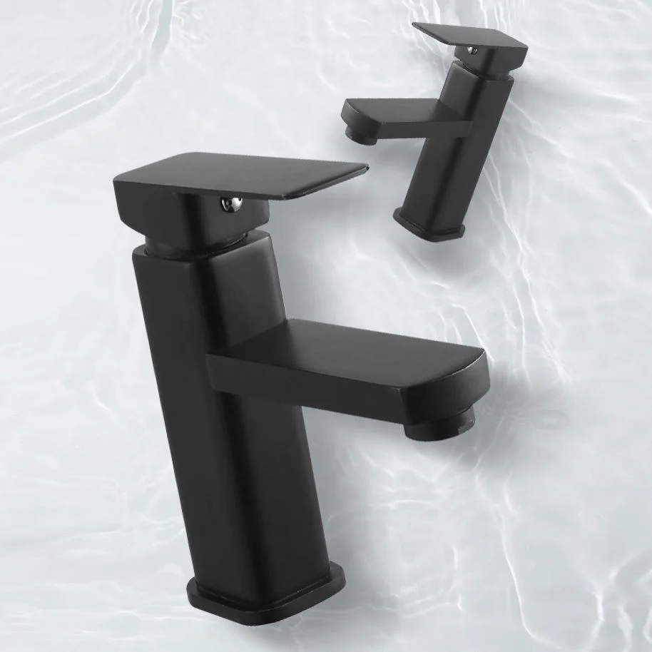 Tocador de baño moderno con lavabo individual, tocador de baño de montaje en pared rectangular de vidrio blanco Clearhalo