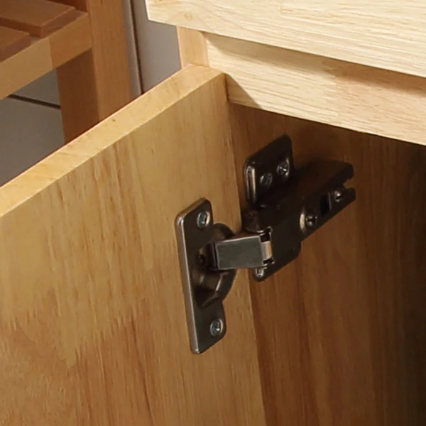 Tocador de baño moderno de madera, lavabo independiente con espejo Clearhalo