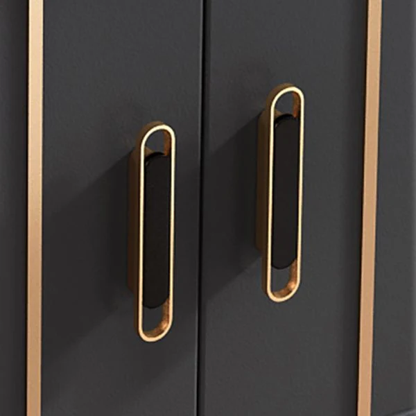 Tocador para lavabo de baño de montaje en pared Tocador de baño Glam con espejo Clearhalo