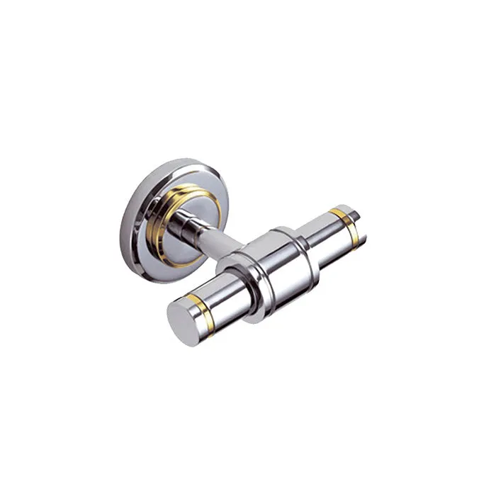 Percha Doble "Munich" Acabado Cromo Clever