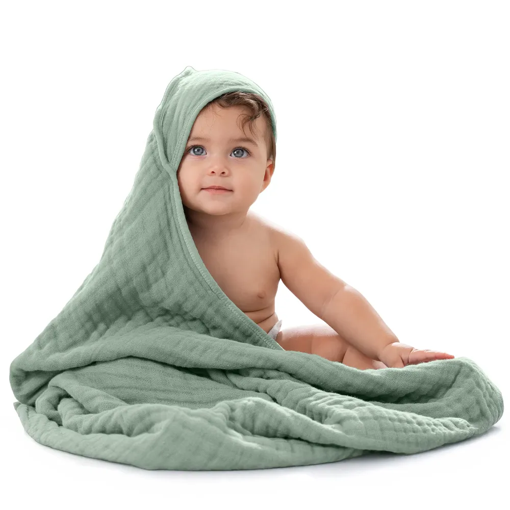 COMFY CUBS TOALLA CON CAPUCHA FERN 2PK