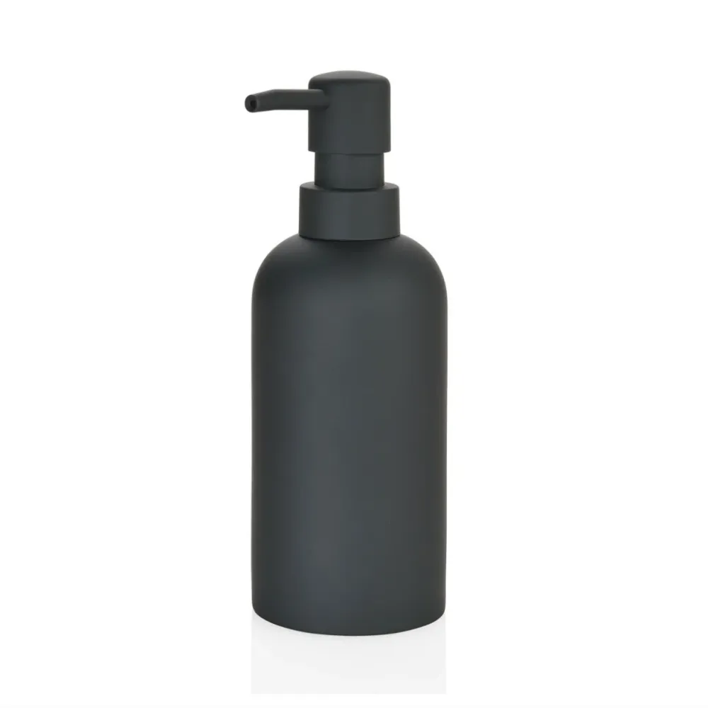 Con Certificación CE Dispensador de baño de resina negro