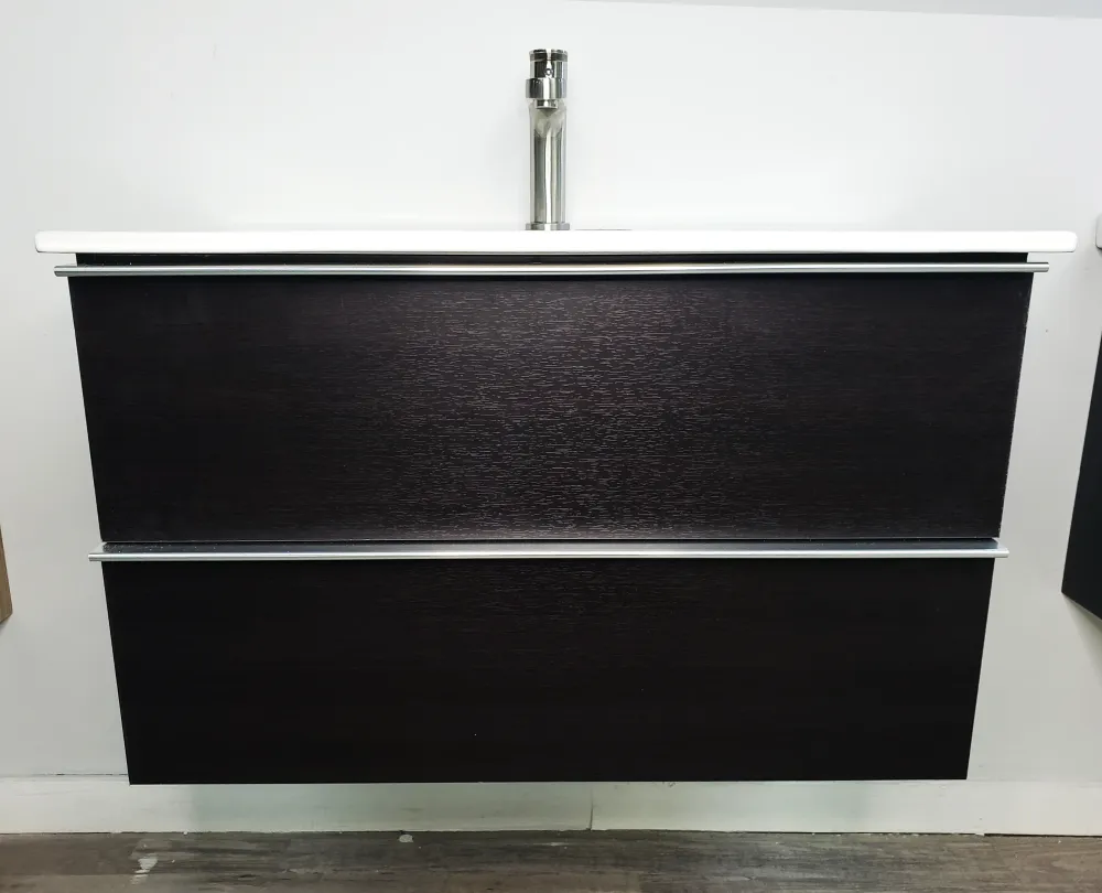 Con Certificación CE Mueble de baño en PVC (HKS128046AWE)