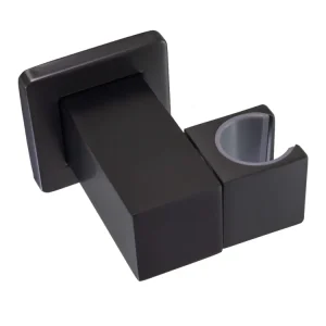Conexión de Teleducha Con Soporte Cuadrado Nero
