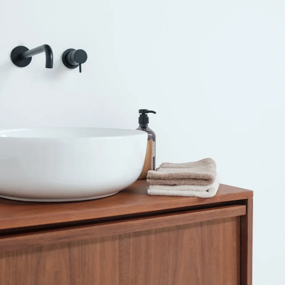 Conjunto de muebles de baño Fien Nogal - 80 cm - Alexis II