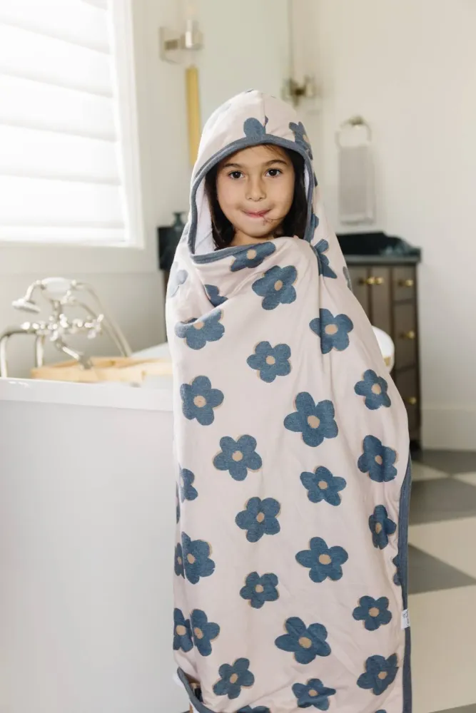 COPPER PEARL BEBE NIÑ TOALLA CON CAPUCHA GEMMA TAN PREMIUM BIG