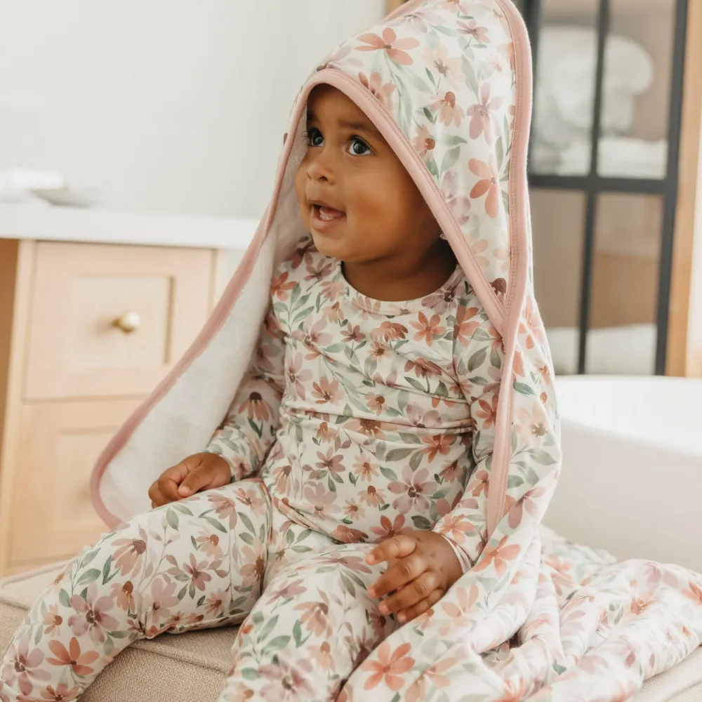 COPPER PEARL BEBE NIÑ TOALLA CON CAPUCHA PREMIUM NATALIE