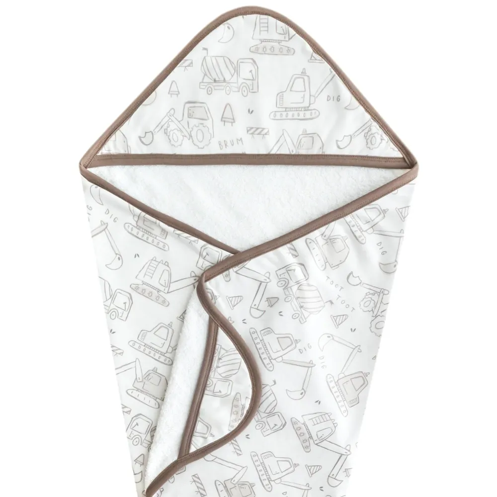 COPPER PEARL BEBE NIÑO TOALLA CON CAPUCHA GAGE PREMIUM