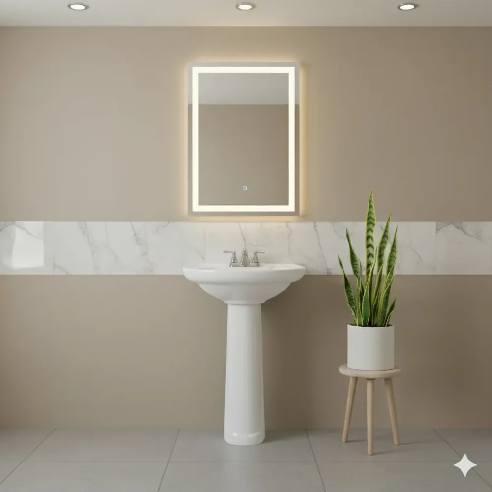 LAVABO CORONA 3596 CIVIC BLANCO