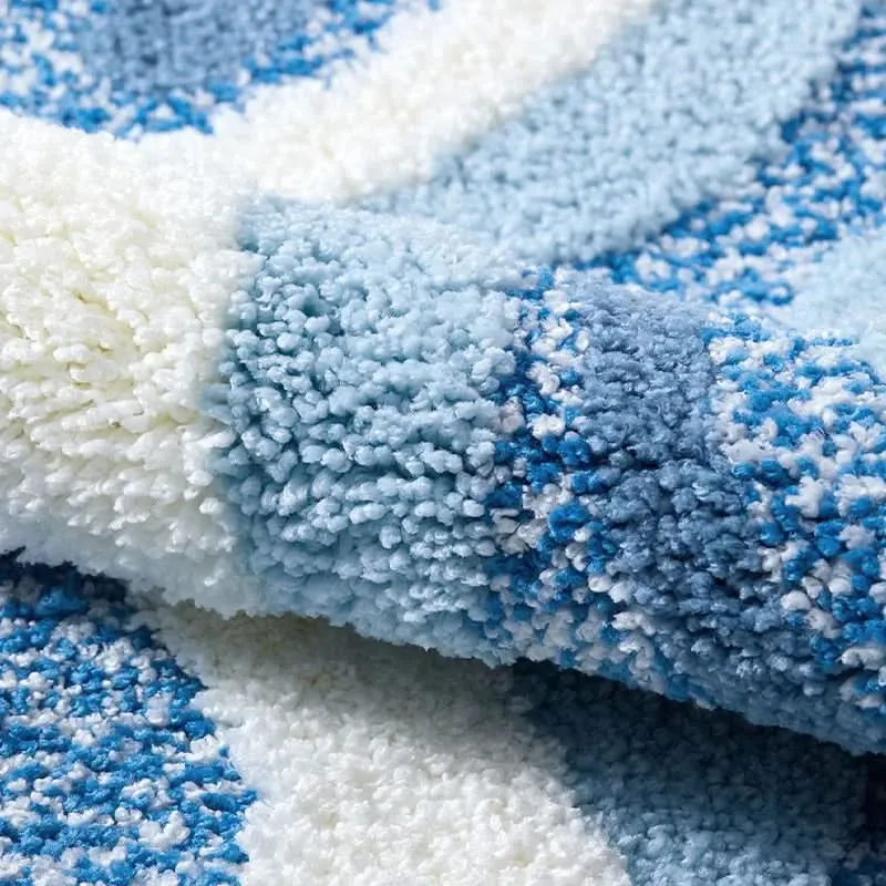 BATHLUXE – Alfombra de terreno orgánica con sensación suave y lujosa Cozey Maison
