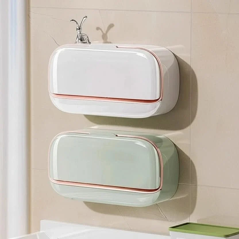 CLEANDRA – Soporte para jabón con desagüe para baño y cocina Cozey Maison