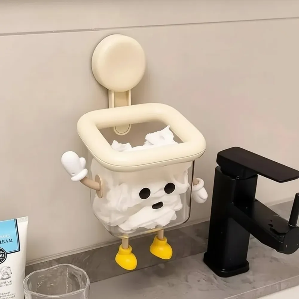 CLEANHOLD – Organizador de varillas con ventosa para baño y área de lavado Cozey Maison