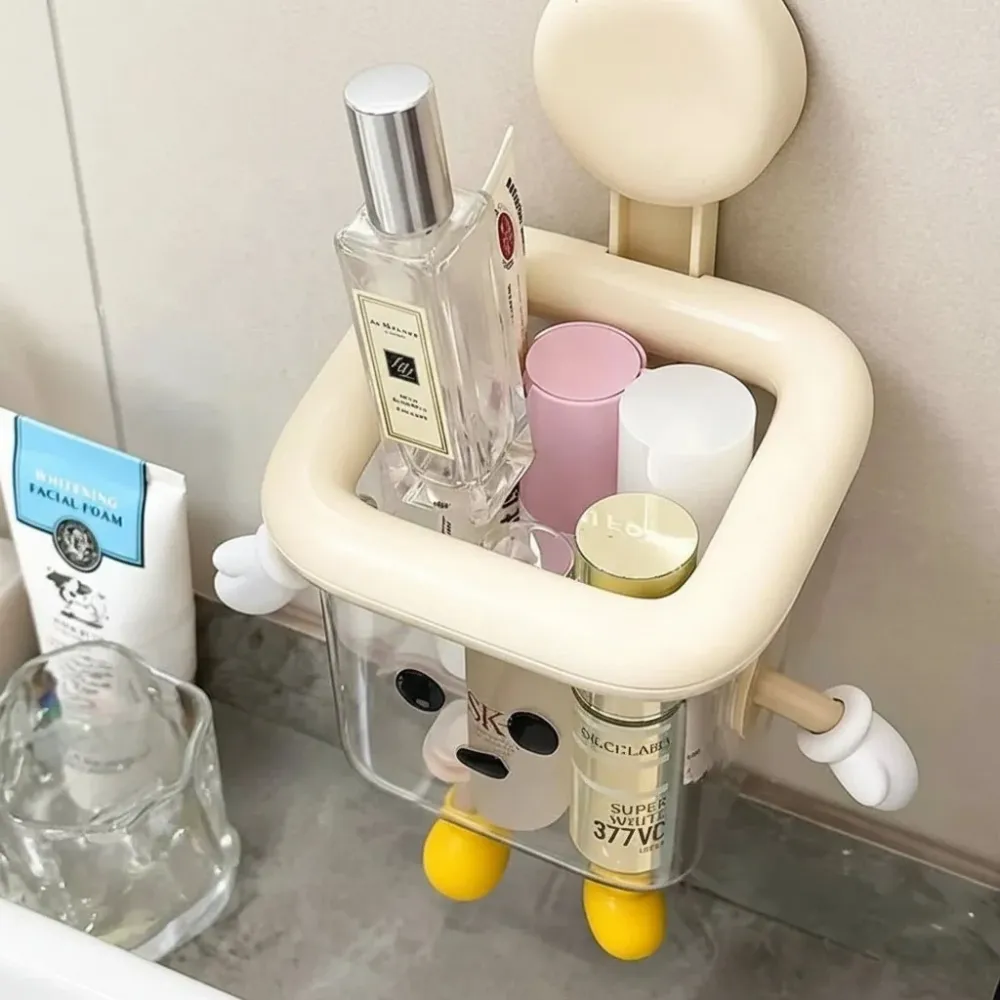 CLEANHOLD – Organizador de varillas con ventosa para baño y área de lavado Cozey Maison