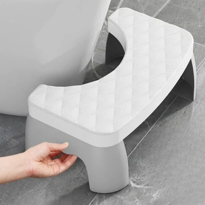 COMFYSTOOL – Taburete ergonómico para inodoro para mayor comodidad y estabilidad Cozey Maison
