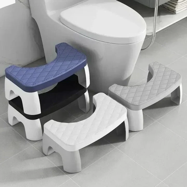 COMFYSTOOL – Taburete ergonómico para inodoro para mayor comodidad y estabilidad Cozey Maison