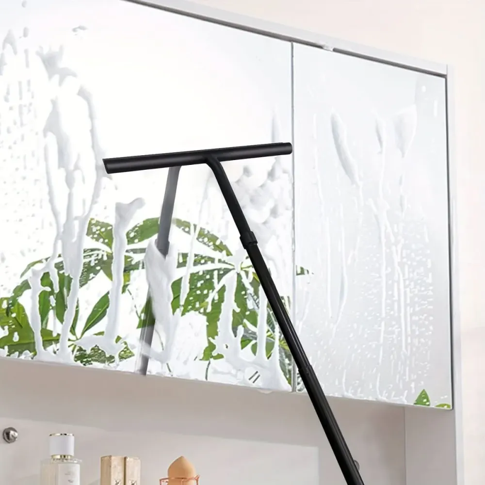 DELUXE – Limpiador telescópico para duchas para superficies de vidrio y azulejos sin rayas Cozey Maison