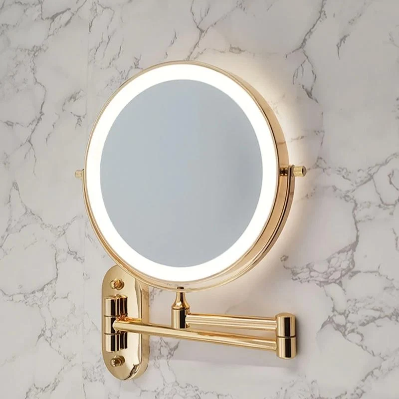 GOLDGLAM – Espejo dorado elegante y recargable Cozey Maison