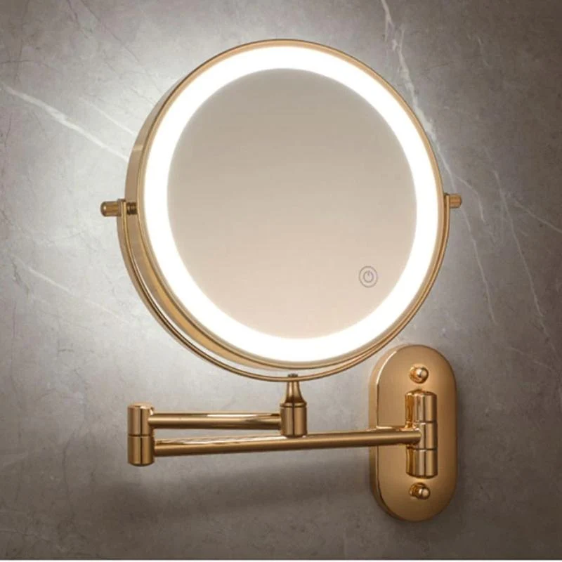 GOLDGLAM – Espejo dorado elegante y recargable Cozey Maison