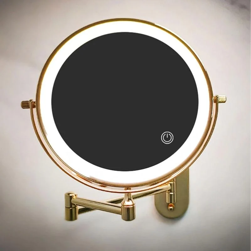GOLDGLAM – Espejo dorado elegante y recargable Cozey Maison