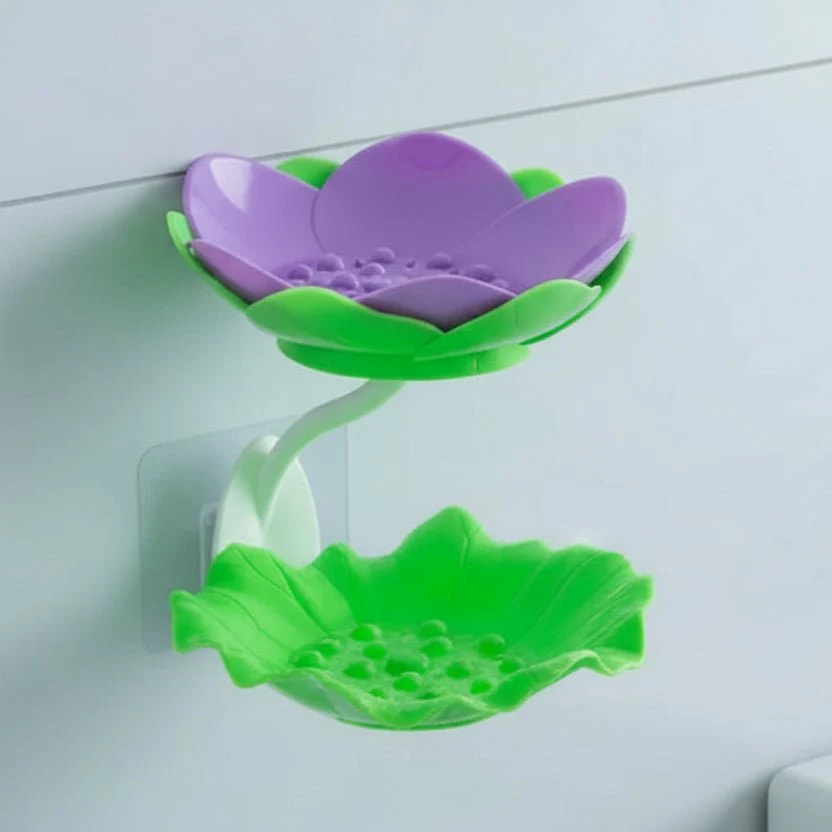 LOTORA – Plato de jabón Lotus con desagüe para baño Cozey Maison