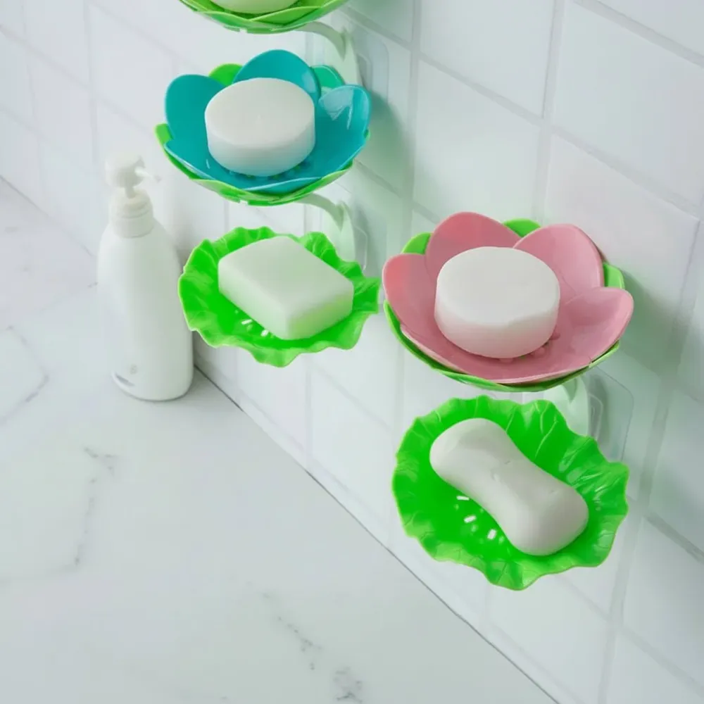 LOTORA – Plato de jabón Lotus con desagüe para baño Cozey Maison