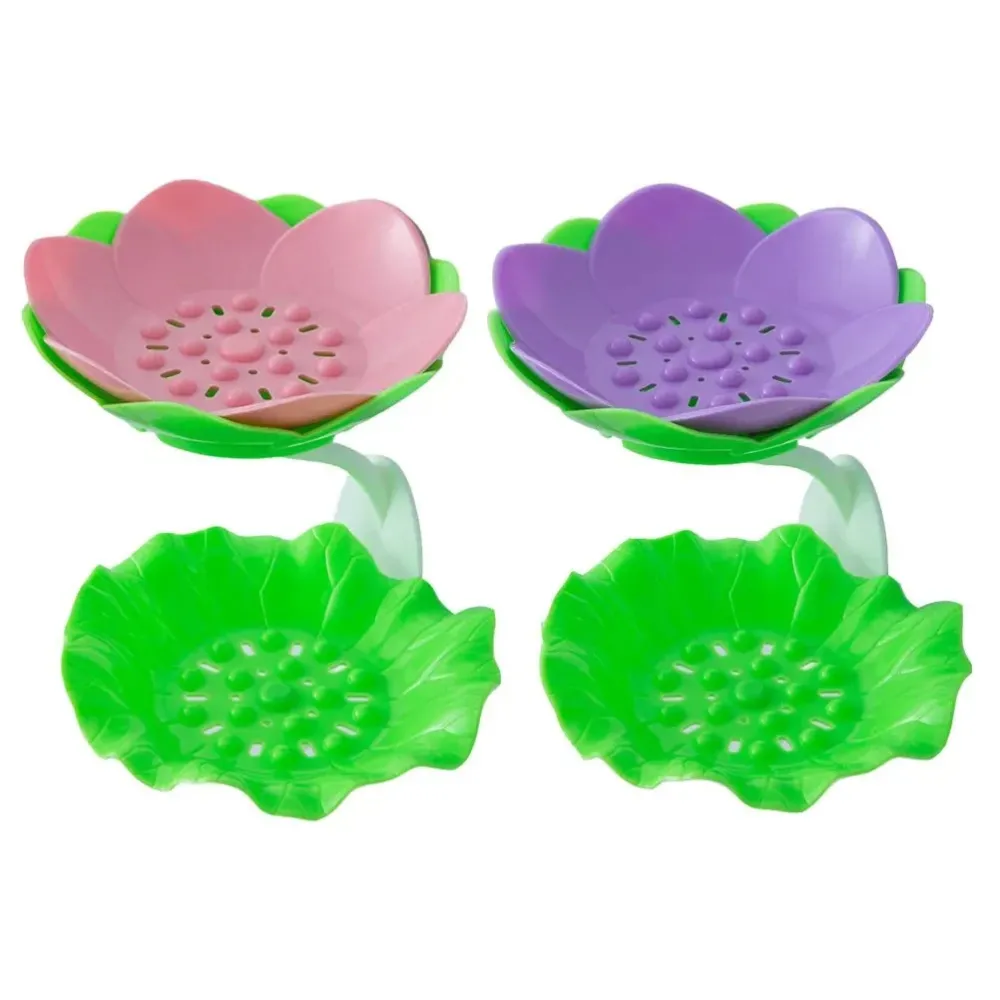 LOTORA – Plato de jabón Lotus con desagüe para baño Cozey Maison