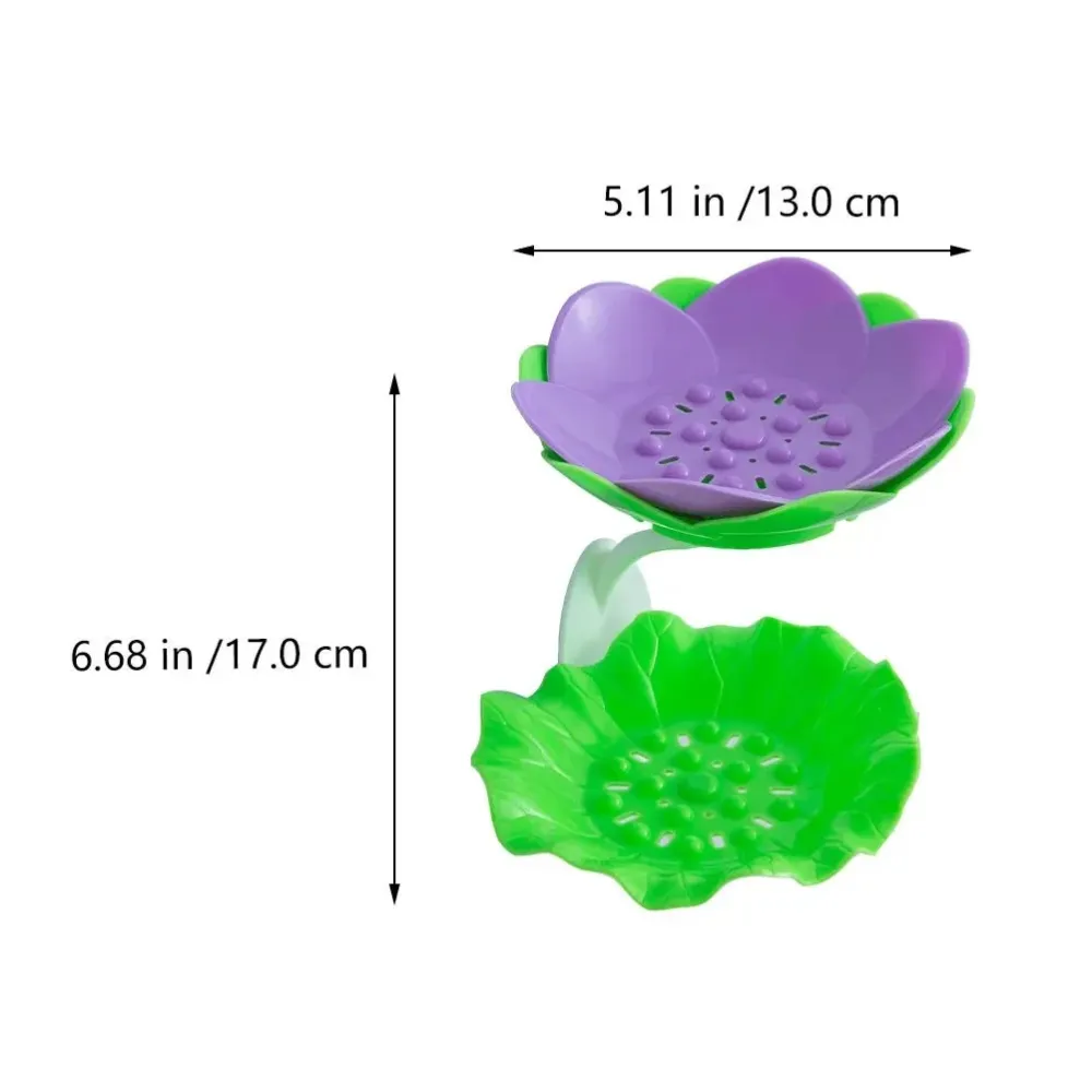LOTORA – Plato de jabón Lotus con desagüe para baño Cozey Maison