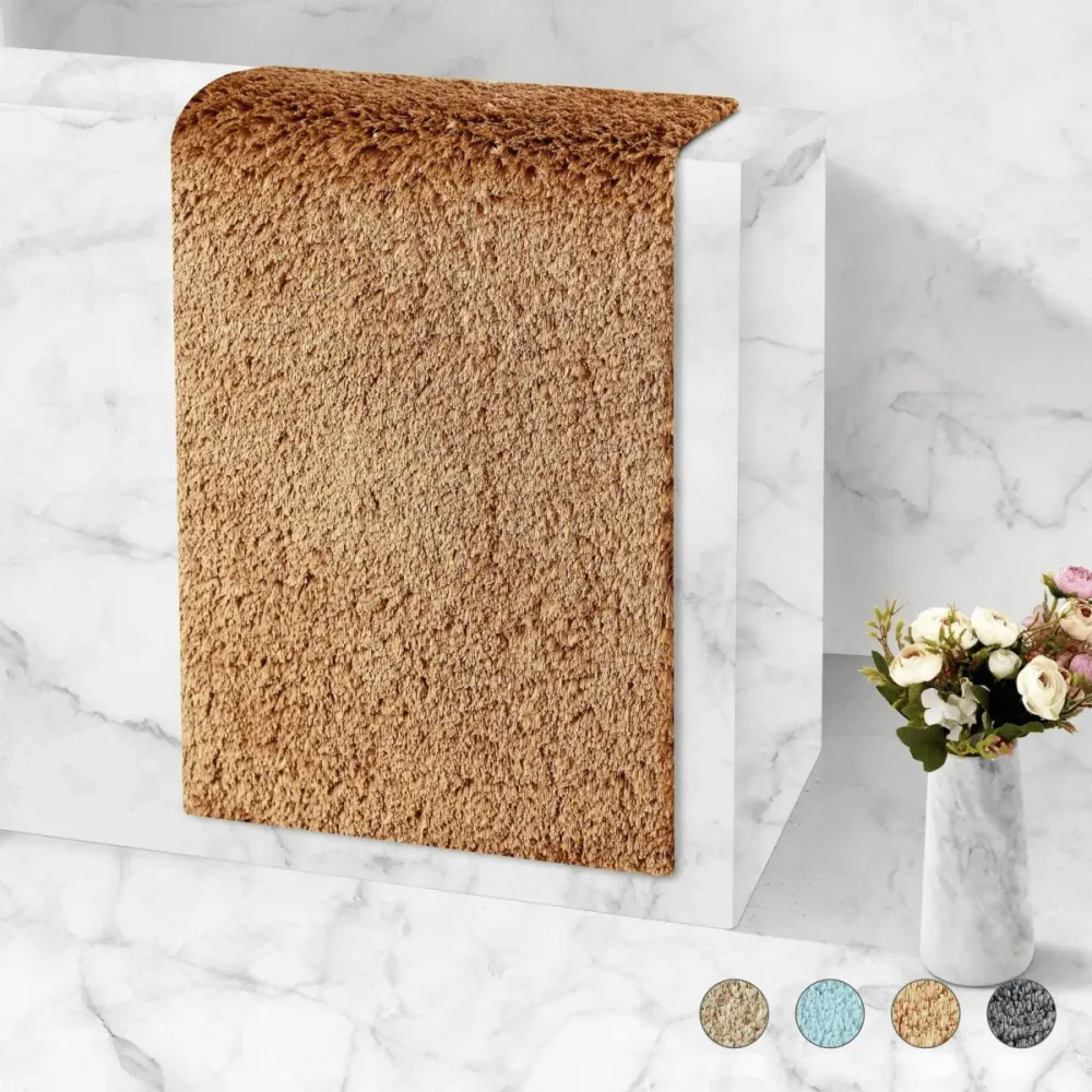 Meralune FlowSense Alfombrilla de baño | Suave, antideslizante y de secado rápido | Alfombrilla de confort premium para ba...