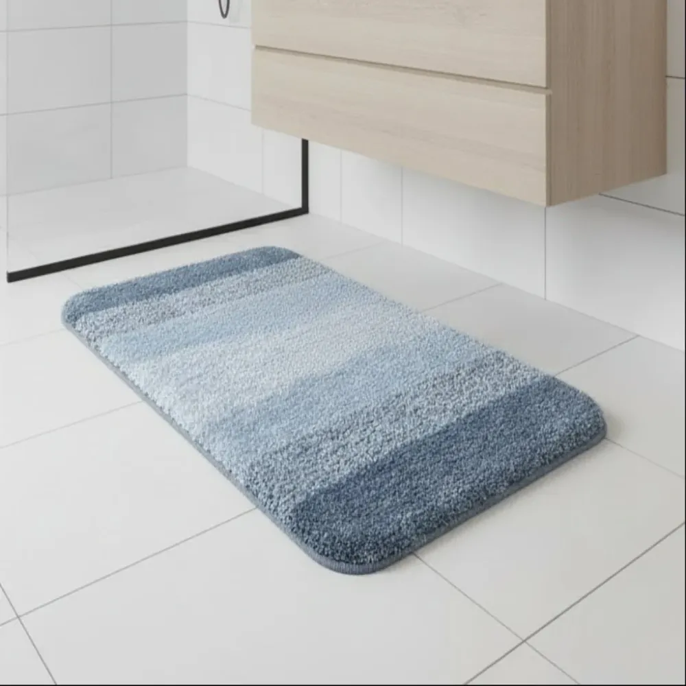 MODUDRY – Alfombrilla de baño de microfibra de secado rápido para comodidad y seguridad Cozey Maison