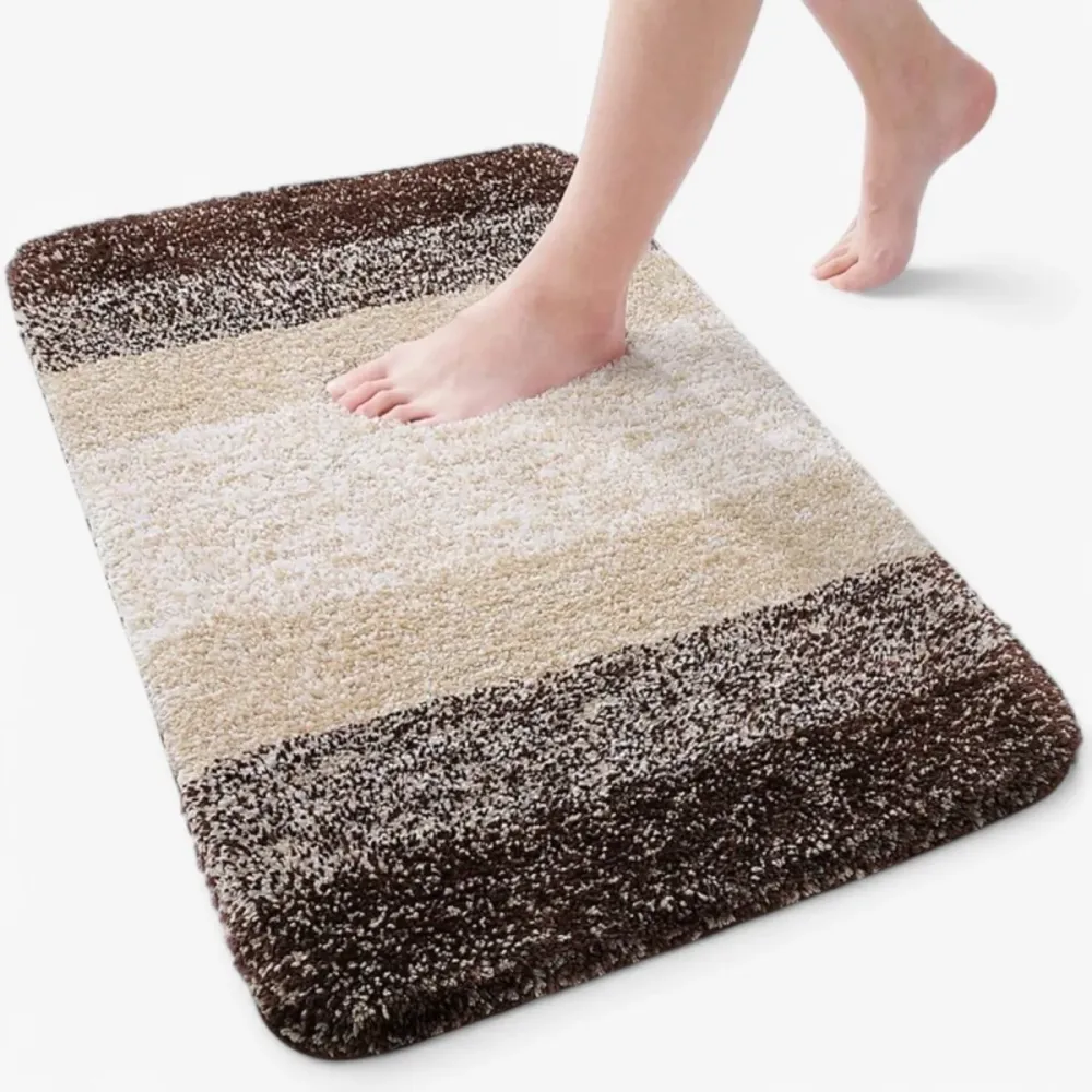 MODUDRY – Alfombrilla de baño de microfibra de secado rápido para comodidad y seguridad Cozey Maison