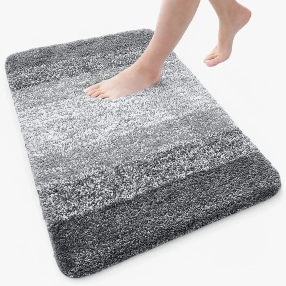 MODUDRY – Alfombrilla de baño de microfibra de secado rápido para comodidad y seguridad Cozey Maison