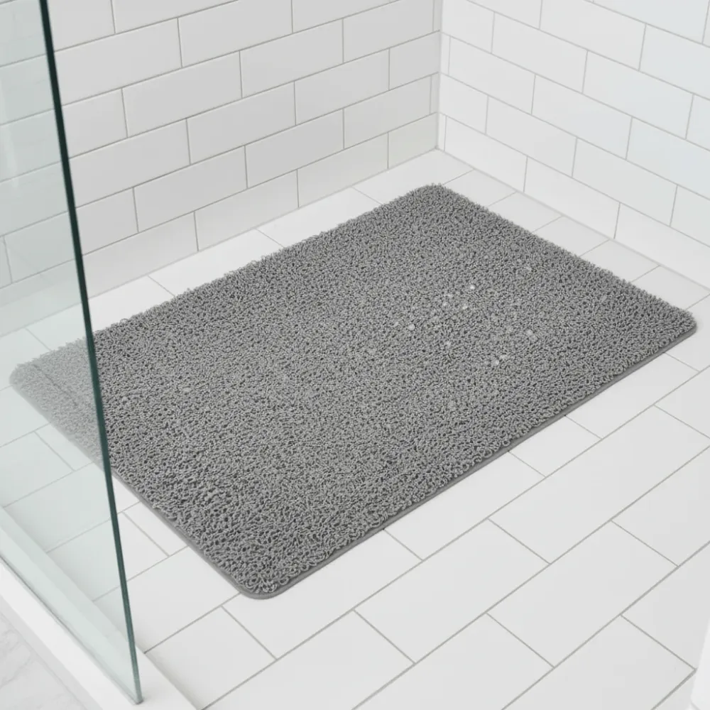 SAFEMAT – Alfombrilla antideslizante para ducha con superficie higiénica de secado rápido Cozey Maison