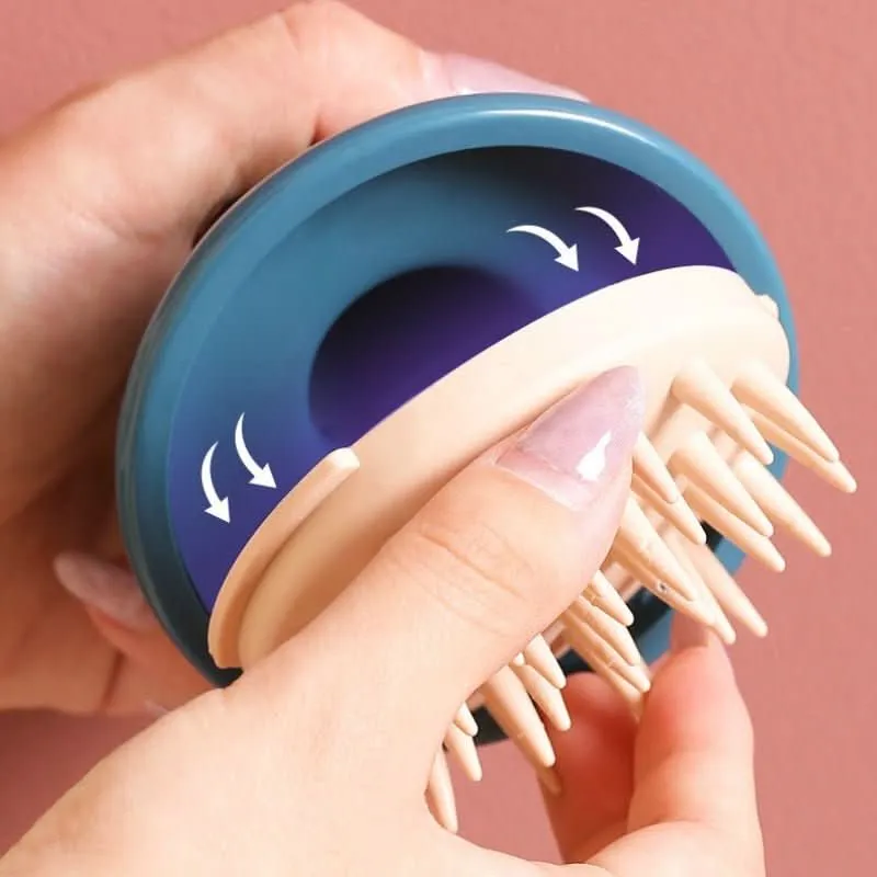 ScalpGlow Estimulador Capilar – Cepillo de Masaje para el Cuero Cabelludo para el Crecimiento y Cuidado del Cabello Azul C...