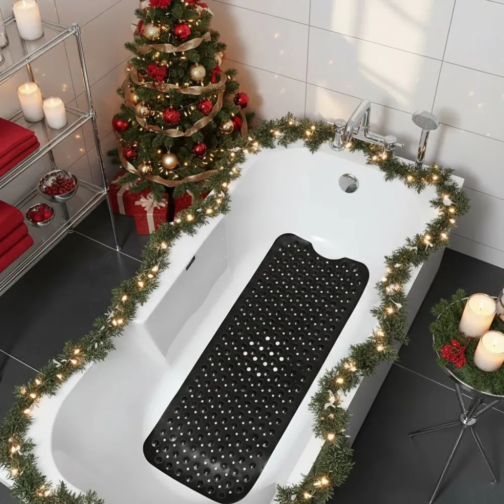WANNEN HELD – Alfombrilla antideslizante para bañera fácil de cuidar Cozey Maison