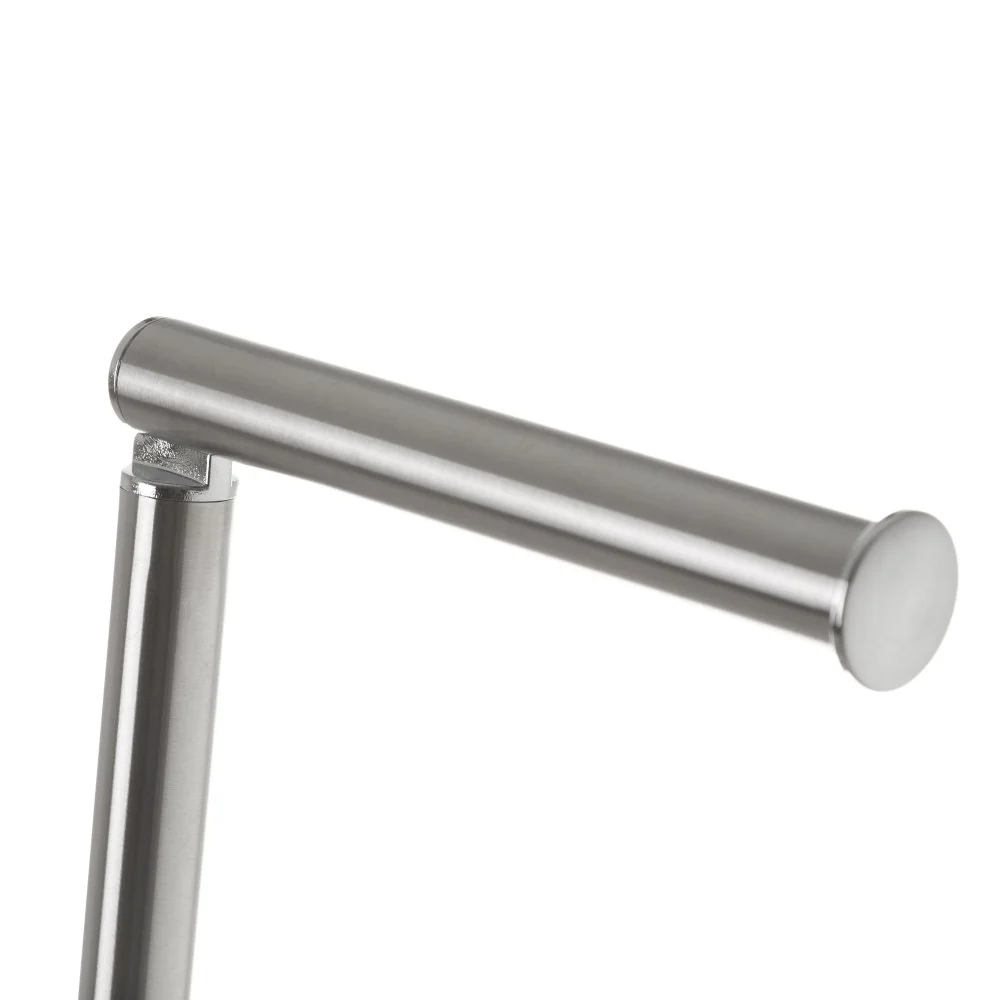 Portarrollos escobillero de Acero Inoxidable de 65x12x16 cm Blanco damdamgo