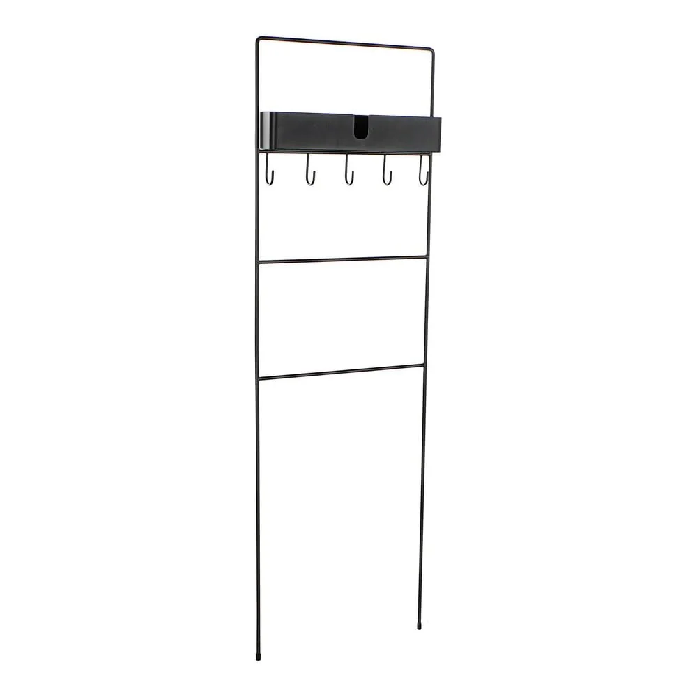 Toallero Metal Negro 51x11x159 cm damdamgo