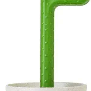 VIGAR Flower Power Escobillero de Baño de Pie, Blanco, 12 X 12 X 43 cm damdamgo