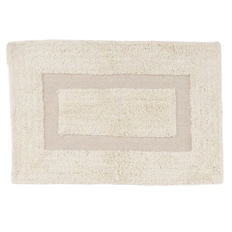 ALFOMBRA BAÑO 40X60 NATURAL DCASA