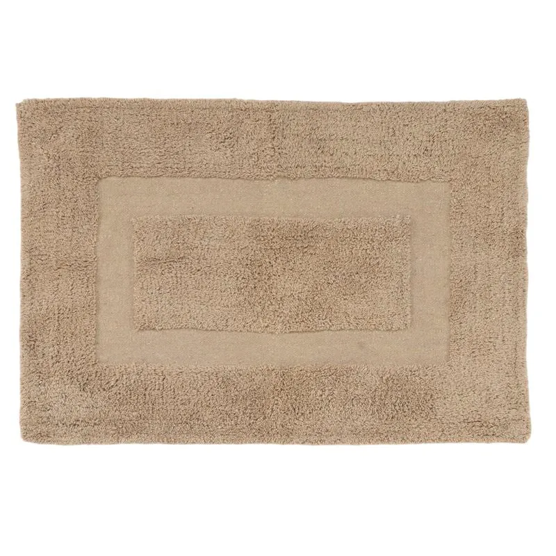 ALFOMBRA BAÑO BEIGE 40X60CM DCASA