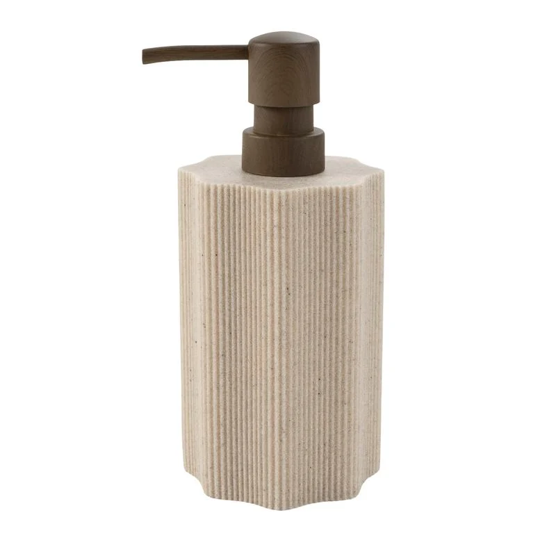DISPENSADOR JABON ARENA BEIGE DCASA